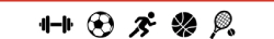 Fitness, calcio, running, basket e tennis